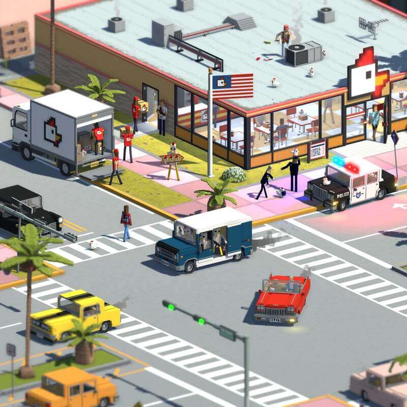 Изображение игры Definitely Not Fried Chicken Definitely Not Fried Chicken - Steam ключ