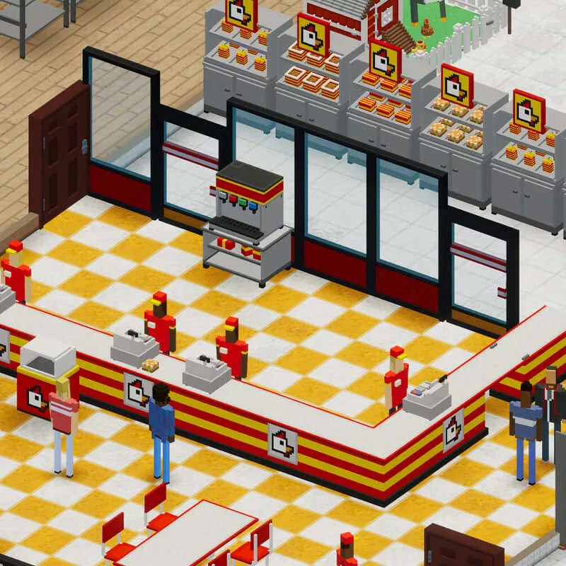 Изображение игры Definitely Not Fried Chicken Definitely Not Fried Chicken - Steam ключ