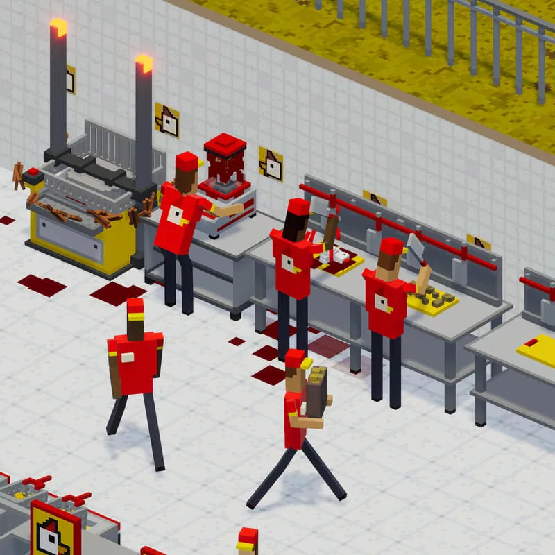 Изображение игры Definitely Not Fried Chicken Definitely Not Fried Chicken - Steam ключ