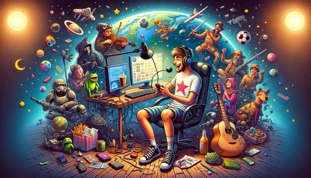 Изображение игры Как стать геймером и получать за это деньги: советы для новичков Геймер за компьютером