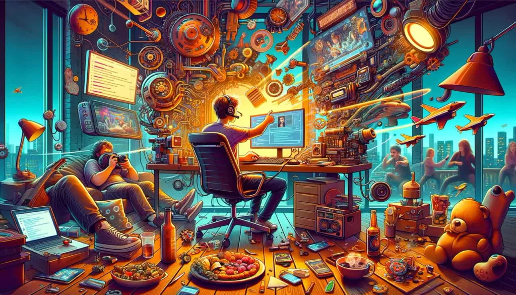 Изображение игры Как стать геймером и получать за это деньги: советы для новичков Геймер зарабатывает деньги на играх