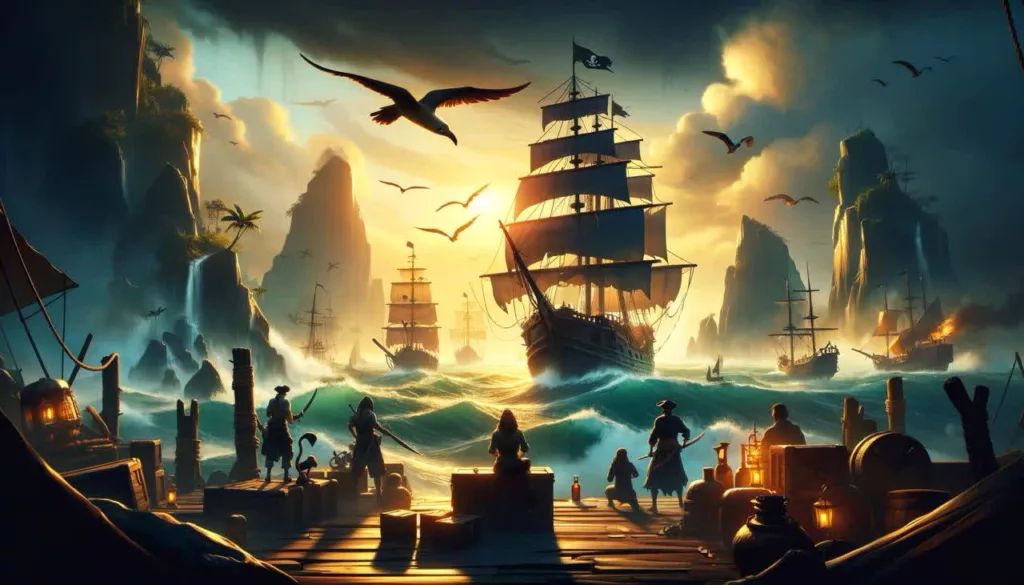 Изображение игры Кроссплатформенные игры на ПК: лучшие 5 из рейтингов Кроссплатформенная игра Sea of Thieves