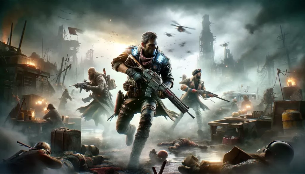 Изображение игры Лучшие онлайн стрелялки на ПК: 5 топовых шутеров Герои игры Skirmish бегут в бой