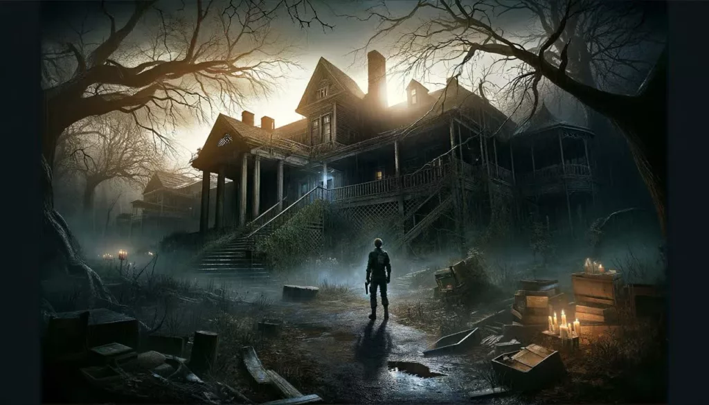 Изображение игры Лучшие игровые новинки: ТОП 5 новых видеоигр для ПК Кадр из игры Resident Evil 4