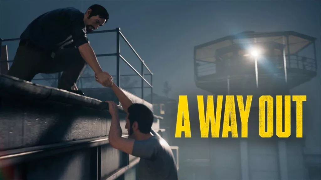 Изображение игры Лучшие игры на один экран Заставка игры A Way Out