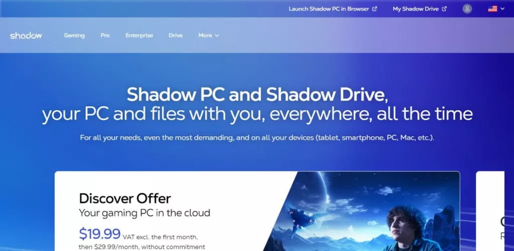 Изображение игры Какой облачный гейминг выбрать: 6 лучших сервисов для любого бюджета Shadow.tech