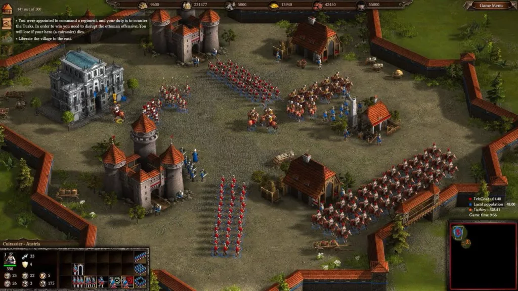 Изображение игры Лучшие стратегии для слабых ПК Казаки